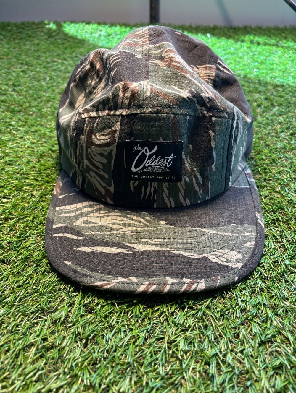 Camo 5-panel cap